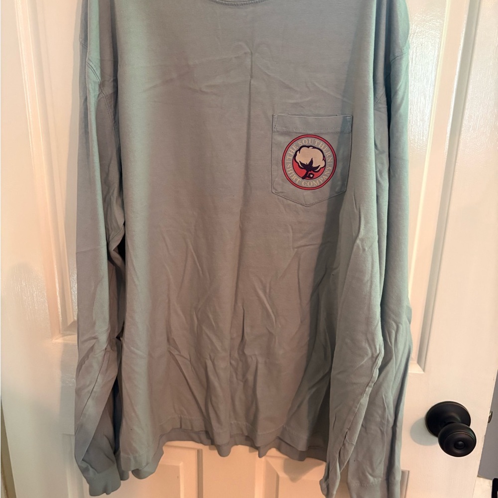 Men's Gray Long Sleeve Shirt